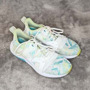 Under Armour Women's Charged Breathe Lace LC TR+ Shoes White/Fresco Blue